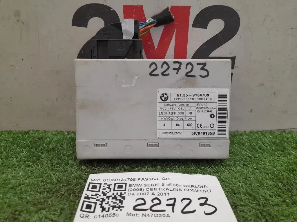 Centralina Comfort 61359134708 PASSIVE GO Bmw Serie 3 E90 Berlina 2005