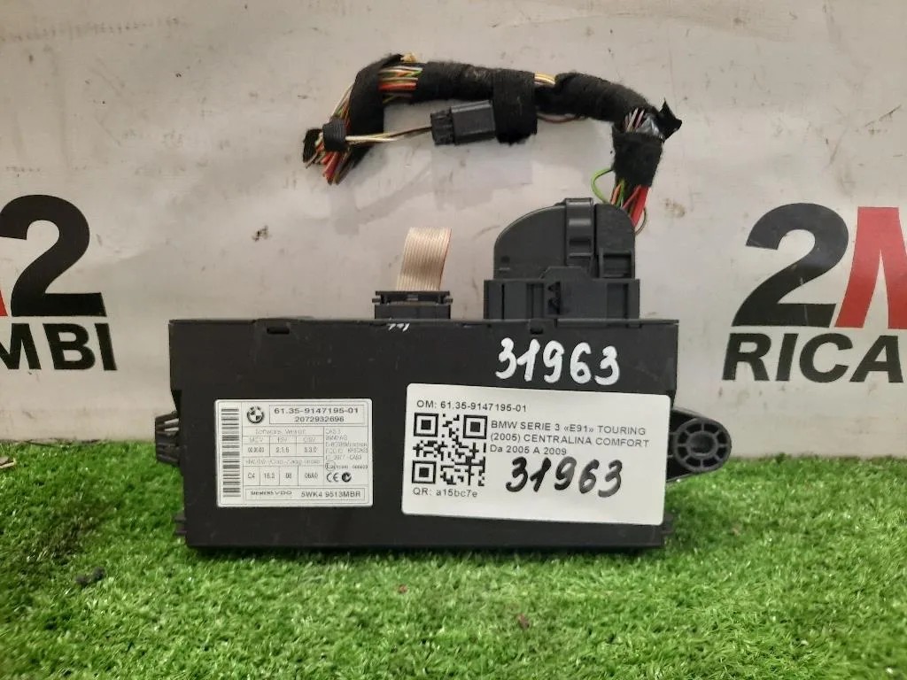 Centralina Comfort 6135-9147195-01 Bmw Serie 3 E91 Touring 2005