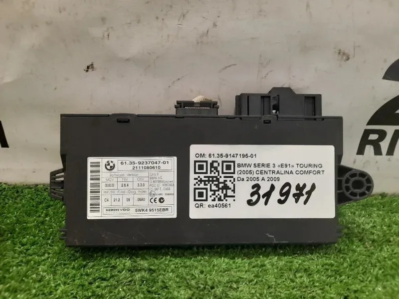 Centralina Comfort 6135-9147195-01 Bmw Serie 3 E91 Touring 2005