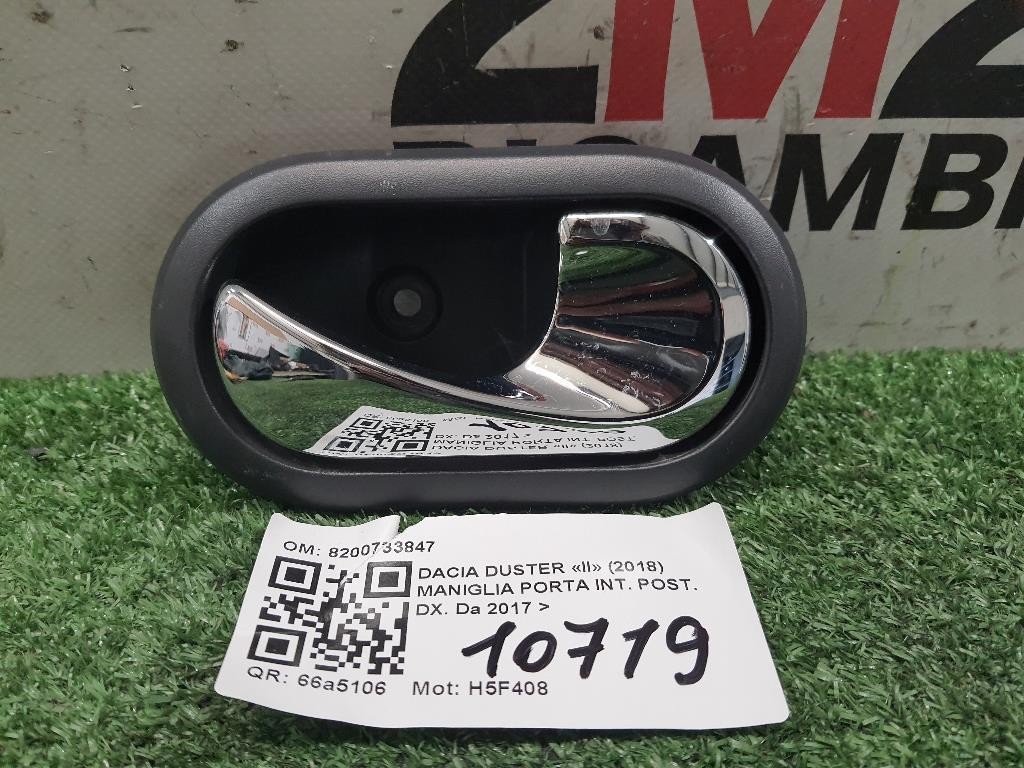 Maniglia Porta INT POST DX 8200733847 Dacia Duster II 2018