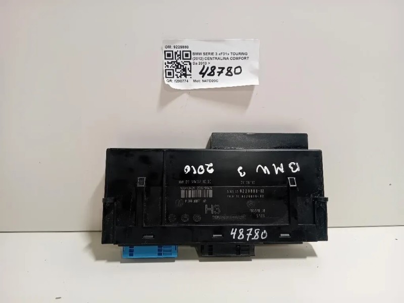 Centralina Comfort 9229880 Bmw Serie 3 F31 Touring 2012