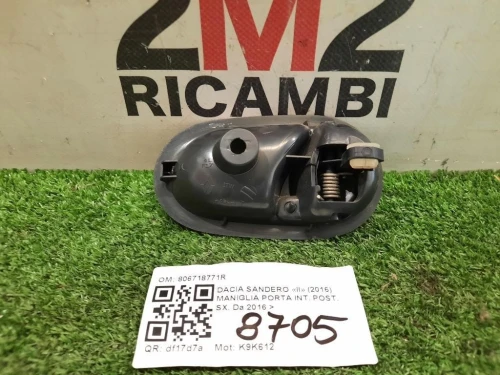 Maniglia Porta INT POST SX 806718771R Dacia Sandero II 2016