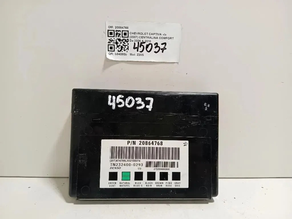 Centralina Comfort 20864768 Chevrolet Captiva I 2007
