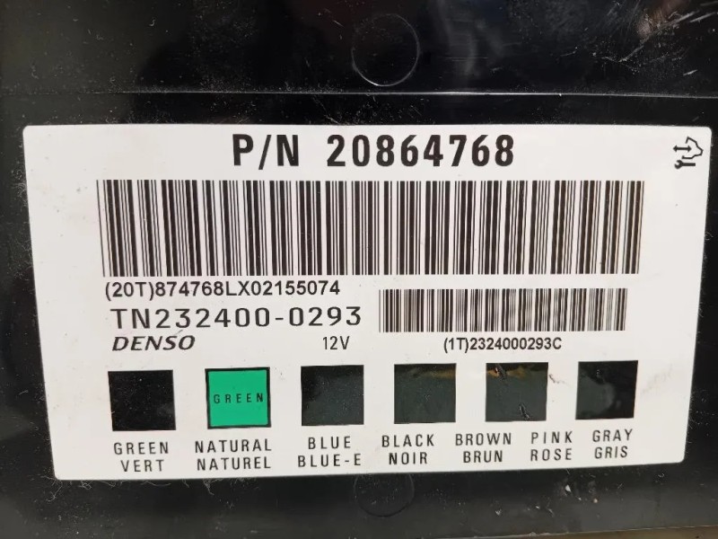 Centralina Comfort 20864768 Chevrolet Captiva I 2007