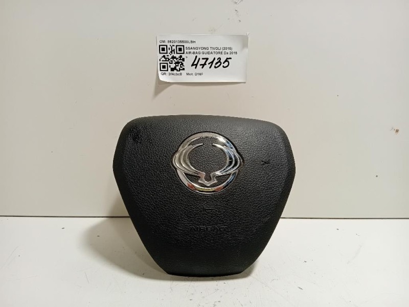 Air-bag Guidatore 8620135500LBH Ssangyong Tivoli 2015