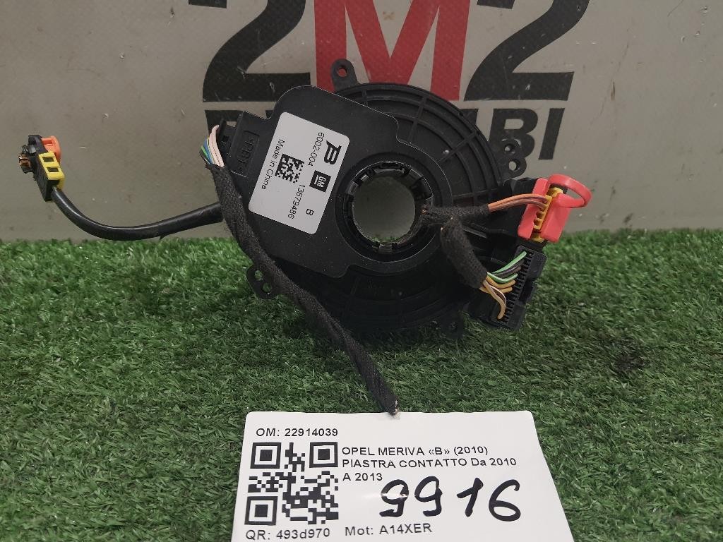 Piastra Contatto 22914039 Opel Meriva B 2010