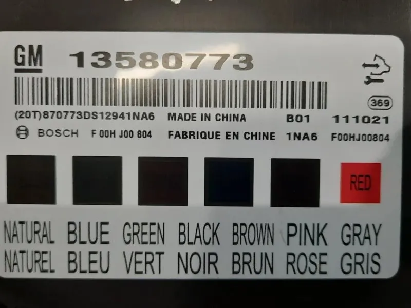 Centralina Comfort 13580773 Chevrolet Orlando 2011