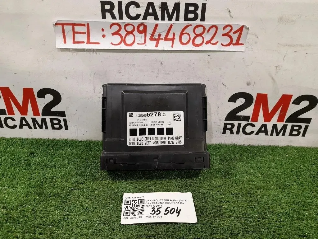 Centralina Comfort 13586278 Chevrolet Orlando 2011