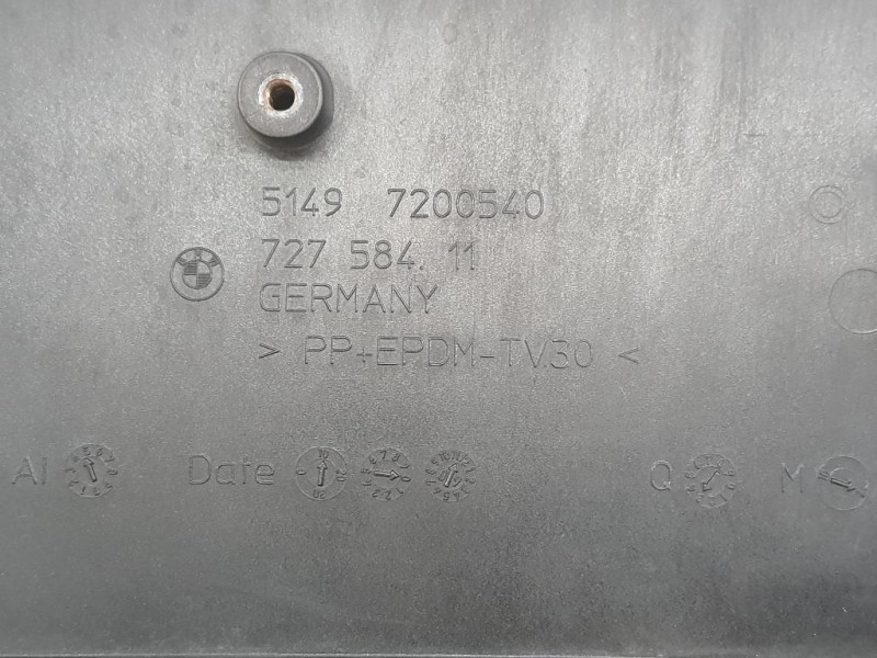 Maniglia Portello EST POST 51497200540 COPERTURA VERNICE INF Bmw Serie 5 F07 GT 2010
