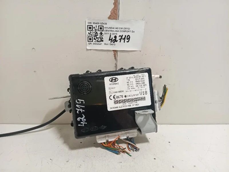 Centralina Comfort 95400-3Z425 Hyundai I40 CW 2012