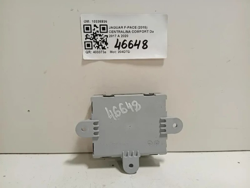 Centralina Comfort 10336936 Jaguar F-pace 2015