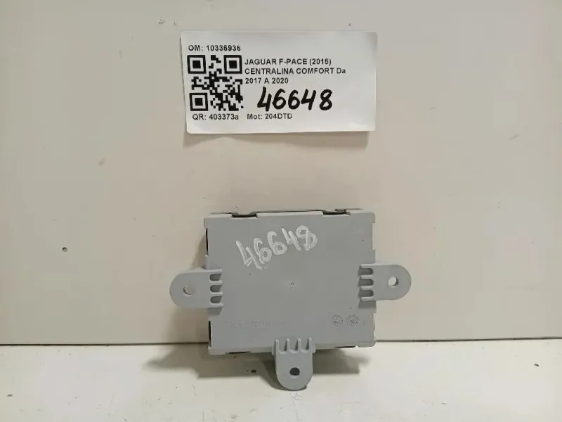 Centralina Comfort 10336936 Jaguar F-pace 2015