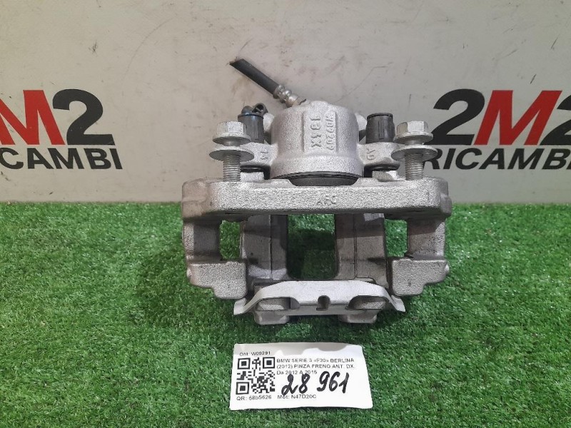 Pinza Freno ANT DX W09291 F22 F30 F31 F34 Bmw Serie 3 F30 Berlina 2012