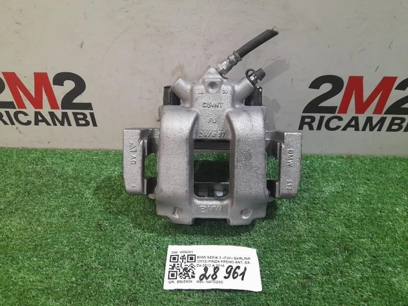 Pinza Freno ANT DX W09291 F22 F30 F31 F34 Bmw Serie 3 F30 Berlina 2012