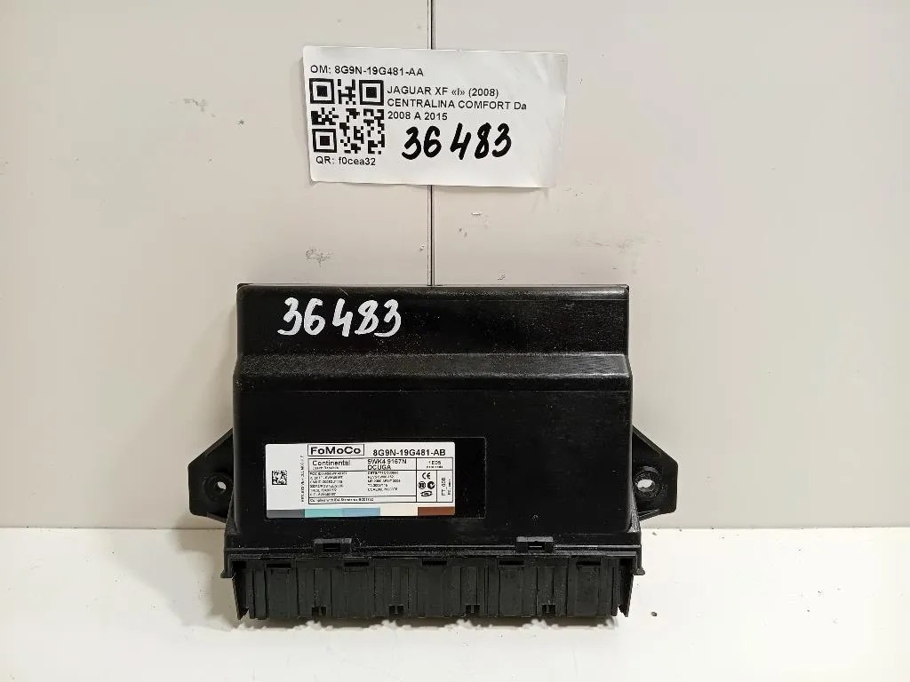 Centralina Comfort 8G9N-19G481-AA Jaguar XF I 2008
