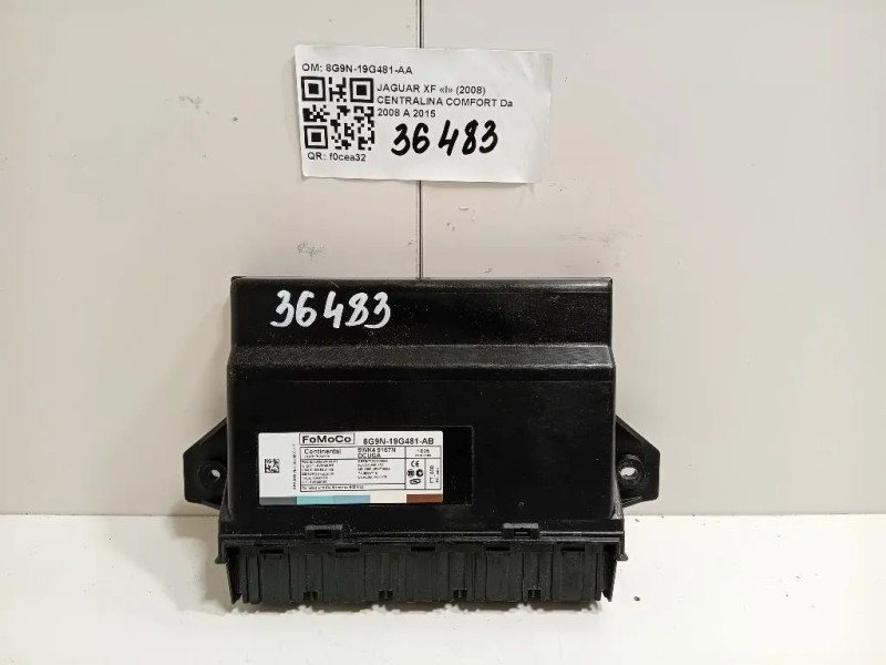 Centralina Comfort 8G9N-19G481-AA Jaguar XF I 2008