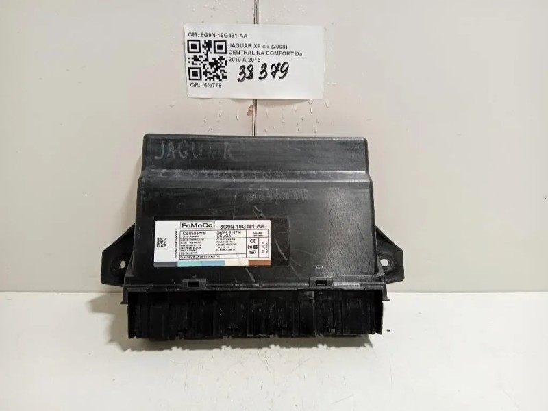 Centralina Comfort 8G9N19G481AA Jaguar XF I 2008