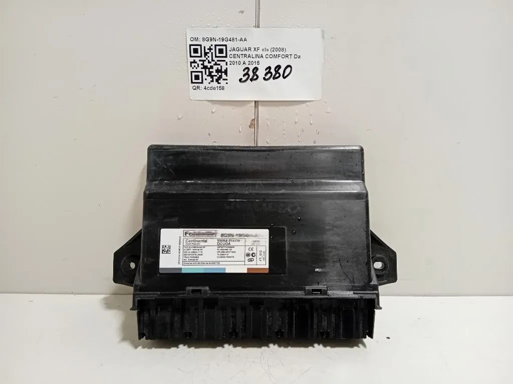 Centralina Comfort 8G9N19G481AA Jaguar XF I 2008