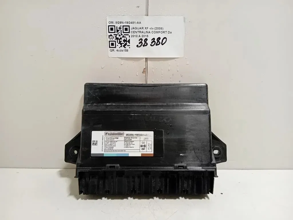 Centralina Comfort 8G9N19G481AA Jaguar XF I 2008