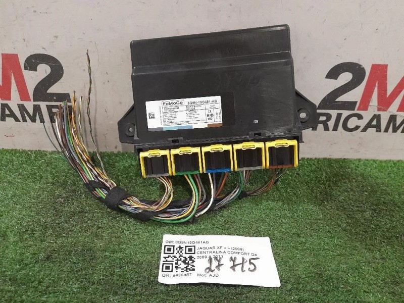 Centralina Comfort 8G9N19G481AB Jaguar XF I 2008
