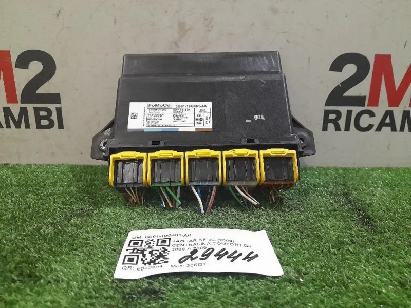 Centralina Comfort 6G91-19G481-AK Jaguar XF I 2008