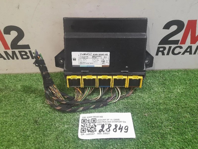 Centralina Comfort 8G9N19G481AB Jaguar XF I 2008