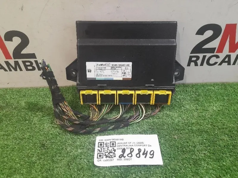 Centralina Comfort 8G9N19G481AB Jaguar XF I 2008