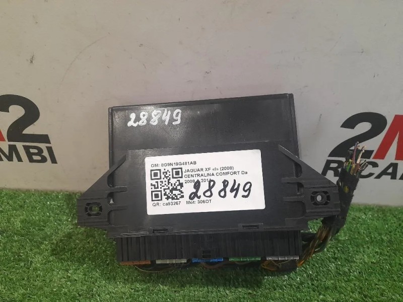 Centralina Comfort 8G9N19G481AB Jaguar XF I 2008