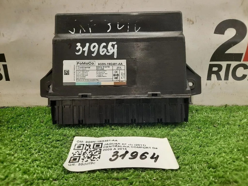 Centralina Comfort 8G9N-19G481-AA Jaguar XF I 2011