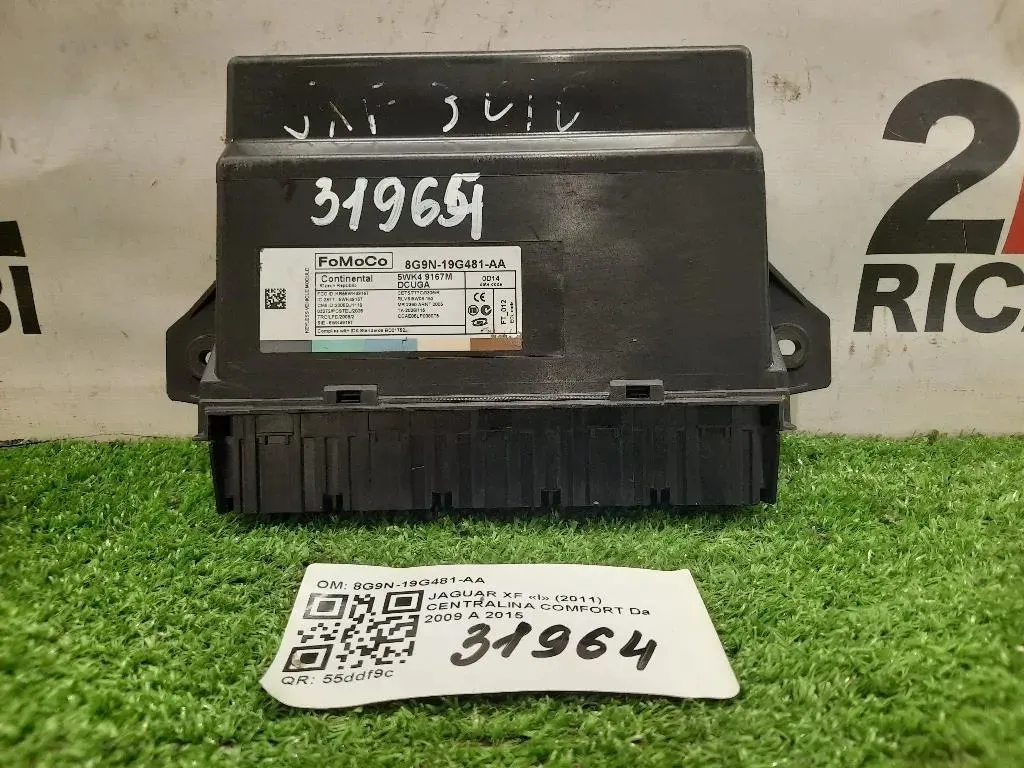 Centralina Comfort 8G9N-19G481-AA Jaguar XF I 2011