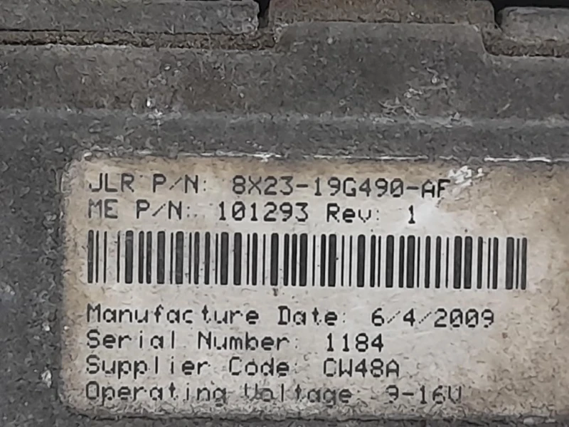 Maniglia Portello EST POST 8X23-19G490-AG Jaguar XF I 2008