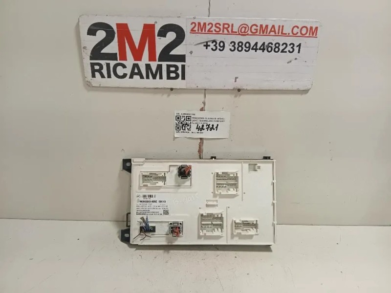 Centralina Comfort A1569007702 Mercedes Classe B W246 2012