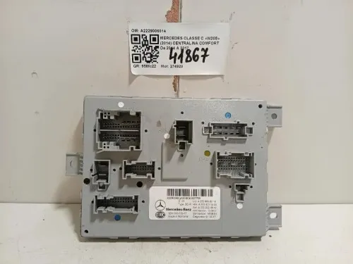 Centralina Comfort A2229006014 Mercedes Classe C W205 2014