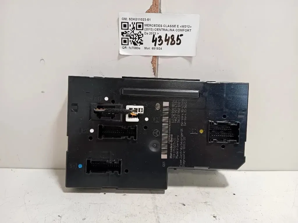 Centralina Comfort 5DK011023-51 Mercedes Classe E W212 2013