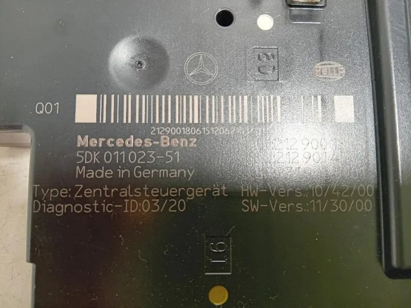 Centralina Comfort 5DK011023-51 Mercedes Classe E W212 2013