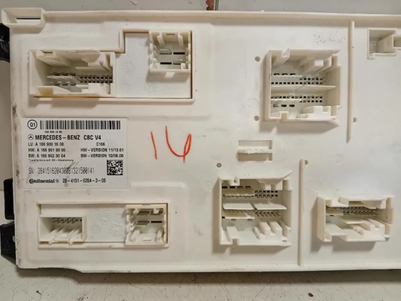 Centralina Comfort A1669001608 Mercedes Classe ML W166 2012