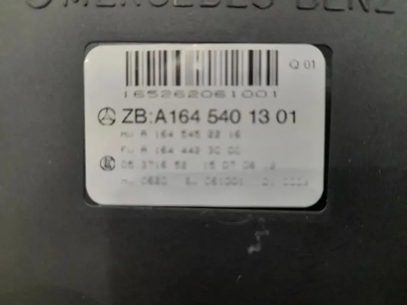 Centralina Comfort A1645401301 Mercedes Classe R W251 2006