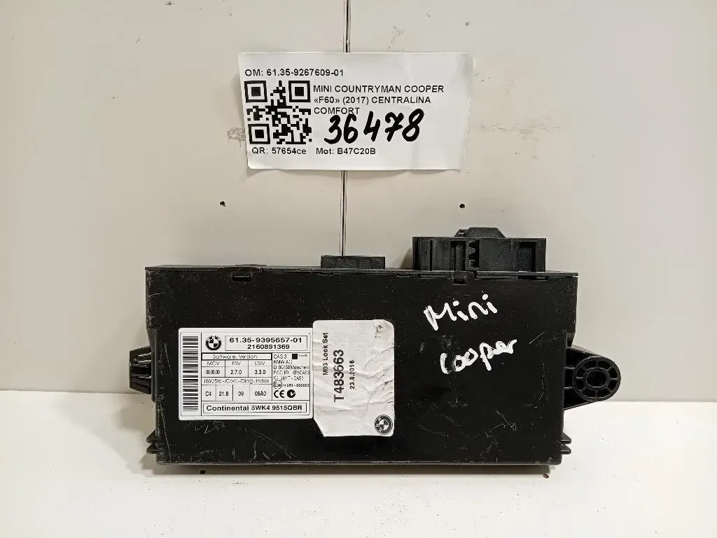 Centralina Comfort 6135-9267609-01 Mini Countryman Cooper F60 2017