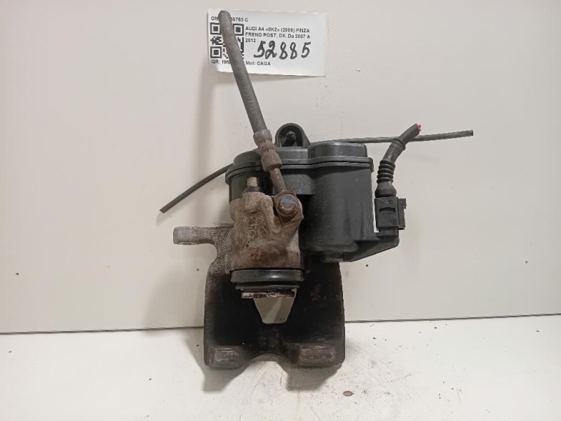 Pinza Freno POST DX 32355763 C Audi A4 8K2 2008