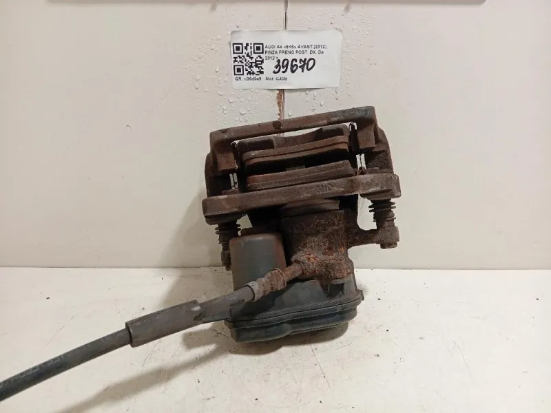 Pinza Freno POST DX Audi A4 8K5 Avant 2012
