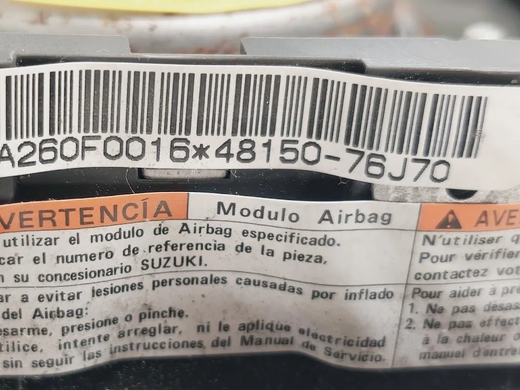 Air-bag Guidatore 48150-76J70 Suzuki Jimny I 1999