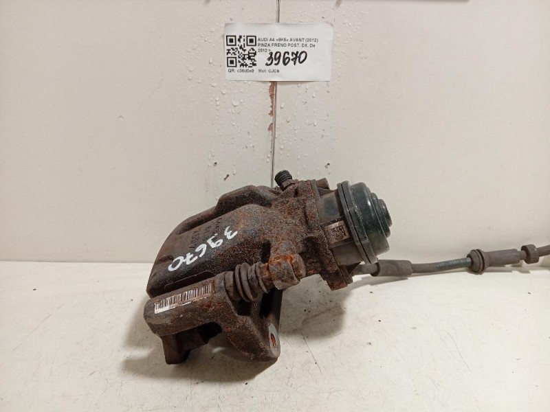 Pinza Freno POST DX Audi A4 8K5 Avant 2012