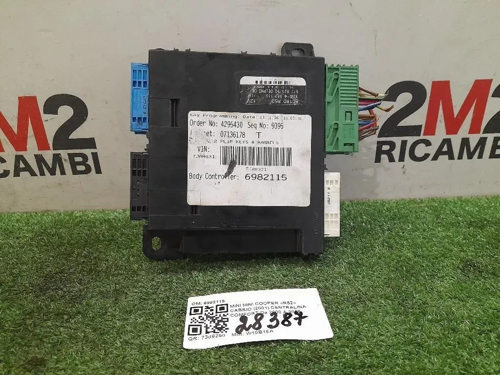 Centralina Comfort 6982115 Mini MINI Cooper R52 Cabrio 2001