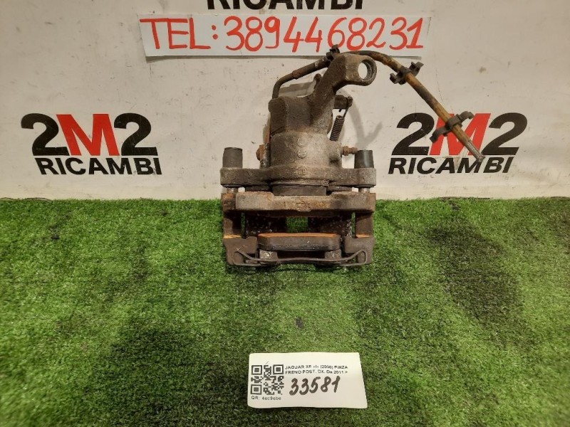 Pinza Freno POST DX C2D35333 Jaguar XF I 2008