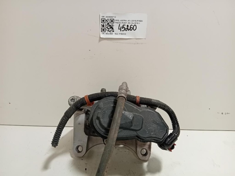Pinza Freno POST DX A005D971C Opel Astra K 2019