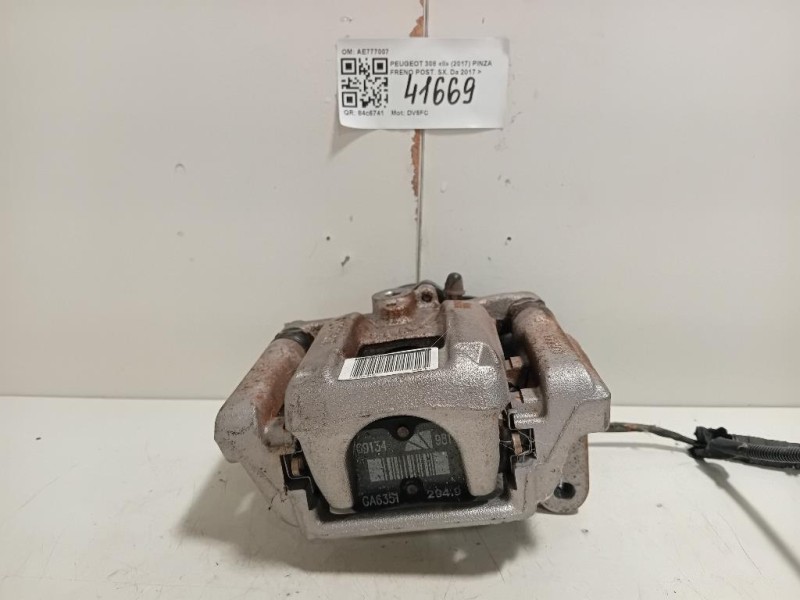 Pinza Freno POST DX AE777007 Peugeot 308 II 2017