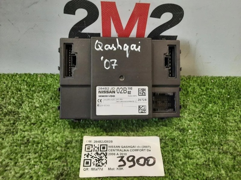 Centralina Comfort 284B2JD02B Nissan Qashqai I 2007