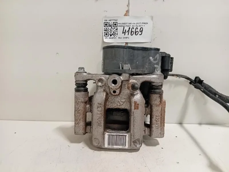 Pinza Freno POST DX AE777007 Peugeot 308 II 2017