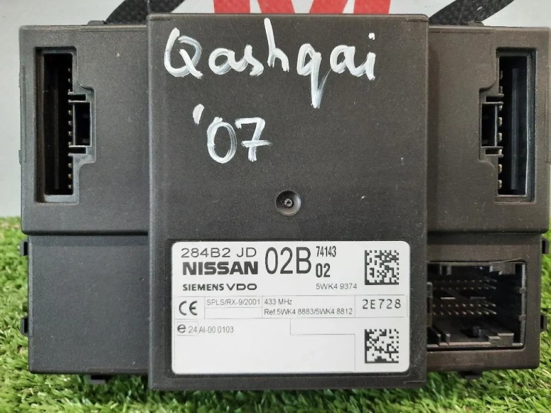 Centralina Comfort 284B2JD02B Nissan Qashqai I 2007