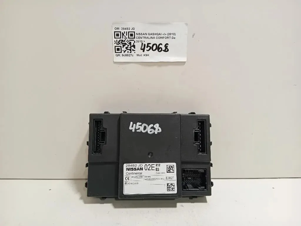 Centralina Comfort 284B2 JD Nissan Qashqai I 2010